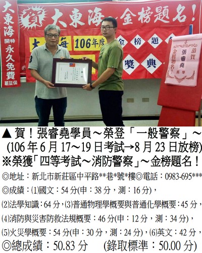 72_106年一般警察-張睿堯